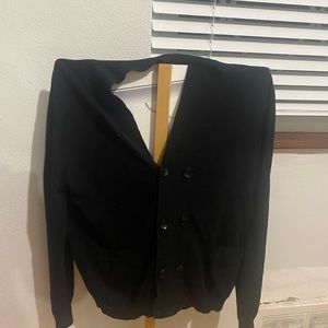 Black cardigan button up by Dorsia, large